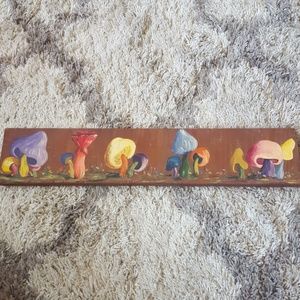 Vintage mushroom painting